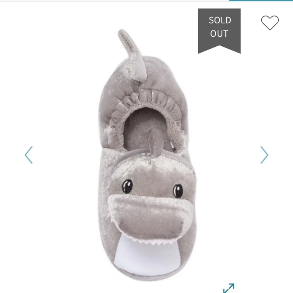 ESQUIRE | Sharky Slipper New With Tags NWT Shark Ocean Theme House Shoes